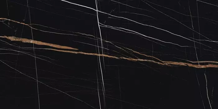 Керамогранит Kerranova Marble Trend K-1004/МR/600x1200х11 Nero Dorato