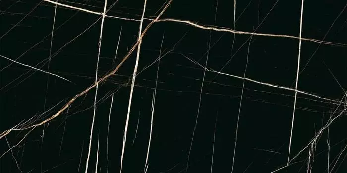 Керамогранит Kutahya Kristal Nox Black Rektifiye Parlak Nano 60x120