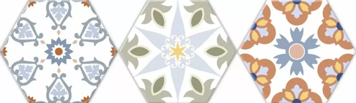 Керамогранит Oset Deco Versalles HEX Colours 20x24