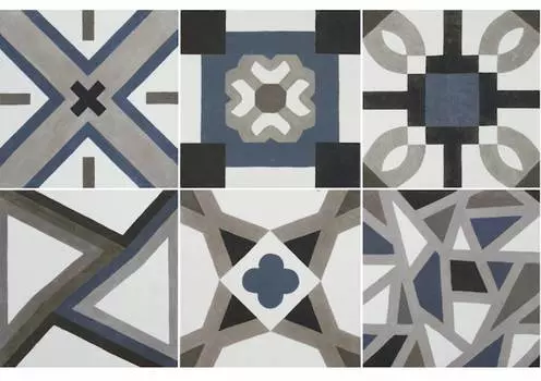 Керамогранит Roca Niza Azul 20х20 (6 дизайнов)