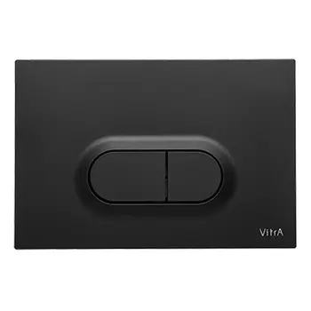 Клавиша смыва Vitra Loop O 740-0511 матовый черный