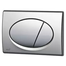 Кнопка для инсталляции AlcaPlast Alca M72 хром матовый