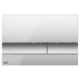 Кнопка для инсталляции AlcaPlast M1722 матовый хром