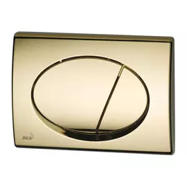Кнопка для инсталляции AlcaPlast M75 золото