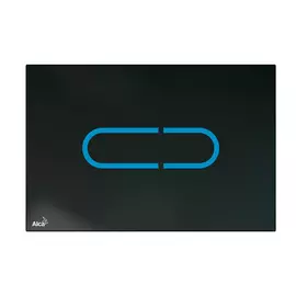 Кнопка для инсталляции AlcaPlast Night Light-1 черная