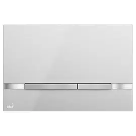 Кнопка для инсталляции AlcaPlast Stripe-Inox хром