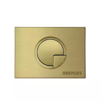 Кнопка для инсталляции Berges Novum R8 040028 бронза
