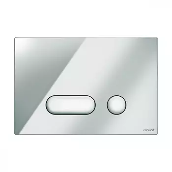 Кнопка для инсталляции Cersanit Intera пластик хром глянцевый