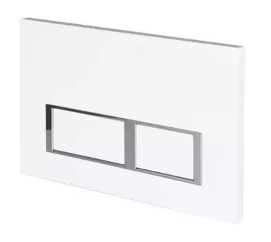 Кнопка для инсталляции Esbano ESINPRK12GW белый/хром