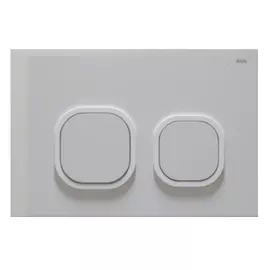 Кнопка для инсталляции Iddis Uniglass UNG01GWi77 глянцевый белый