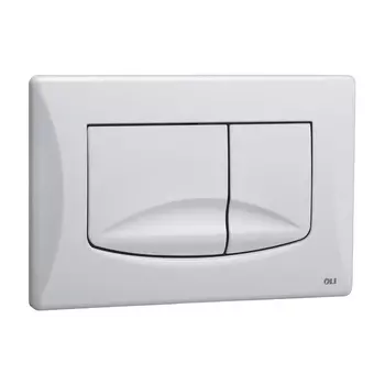 Кнопка для инсталляции Oli River Dual 638501 белая
