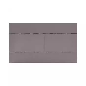 Кнопка для инсталляции Oli Slim 010216 серый soft-touch