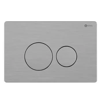 Кнопка для инсталляции Point Виктория PN44061SB сталь брашированная