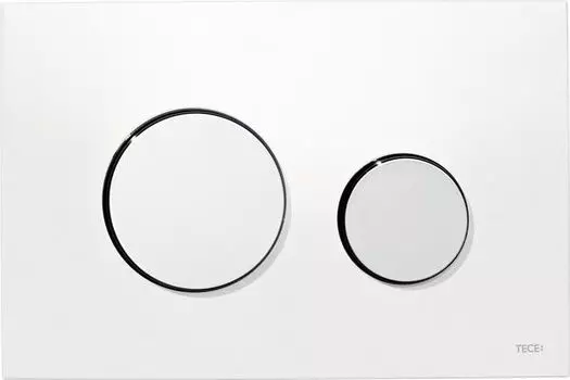 Кнопка для инсталляции Tece TECEloop 9240627 белый/глянцевый хром