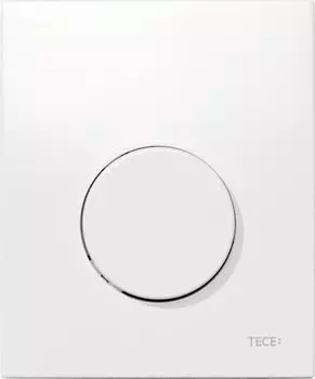Кнопка для инсталляции Tece TECEloop Urinal 9242640 белый с антибактериальным покрытием