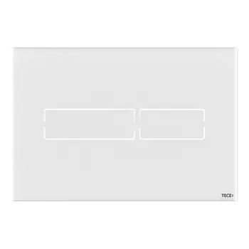 Кнопка для инсталляции Tece TECElux mini 9240960 стекло, белая