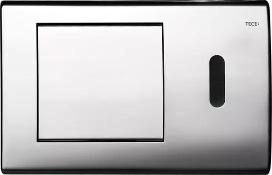 Кнопка для инсталляции Tece TECEplanus 9240351 бесконтактная, питание от батареи 6 В, глянцевый хром