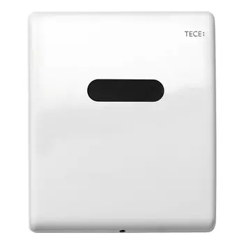 Кнопка для инсталляции Tece TECEplanus Urinal 9242356, 6 V батарея, белая глянцевая