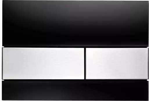 Кнопка для инсталляции Tece TECEsquare 9240806 черный/нержавеющая сталь с покрытием против отпечатков пальцев