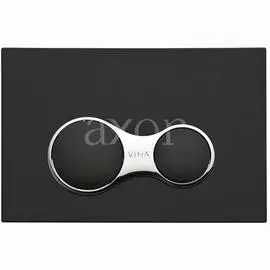 Кнопка для инсталляции Vitra Sirius 740 0411 черный