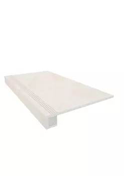 Комплект Ametis Marmulla Ступень Ivory MA00 33x120 Непол. + Подступенок 14,5x120