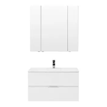 Комплект мебели для ванной Aquanet Алвита 00237349
