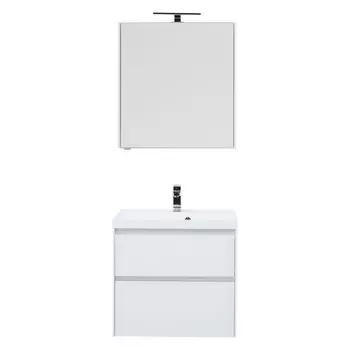 Комплект мебели для ванной Aquanet Гласс 00240458