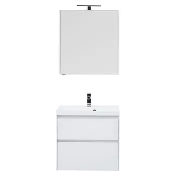 Комплект мебели для ванной Aquanet Гласс 00240464