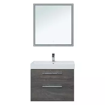 Комплект мебели для ванной Aquanet Nova 00243251 дуб рошелье