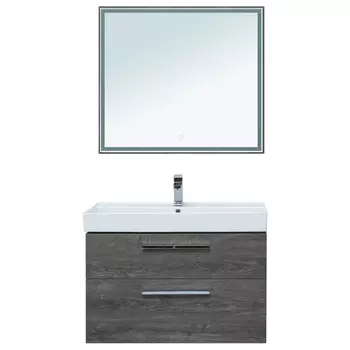Комплект мебели для ванной Aquanet Nova 00243257 дуб рошелье