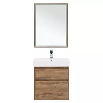Комплект мебели для ванной Aquanet Nova Lite 00254216 дуб рустикальный