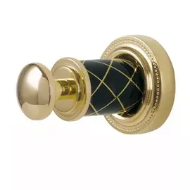 Крючок Boheme Murano 10906-B-G черный/золото