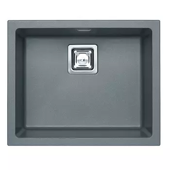 Кухонная мойка Alveus Quadrix 50 Granital+ Steel-G04M 56x46
