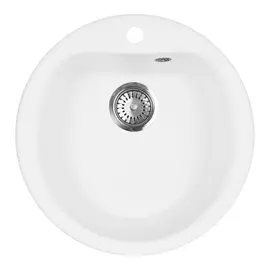 Кухонная мойка AquaGranitEx M-07 белый