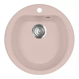 Кухонная мойка AquaGranitEx M-07 розовый