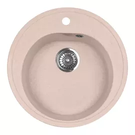 Кухонная мойка AquaGranitEx M-08 розовый