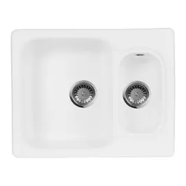 Кухонная мойка AquaGranitEx M-09 белый