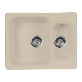 Кухонная мойка AquaGranitEx M-09 бежевый
