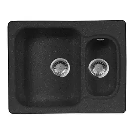 Кухонная мойка AquaGranitEx M-09 черный