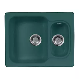 Кухонная мойка AquaGranitEx M-09 зеленый