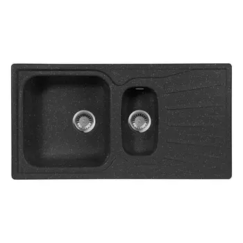 Кухонная мойка AquaGranitEx M-09K черный