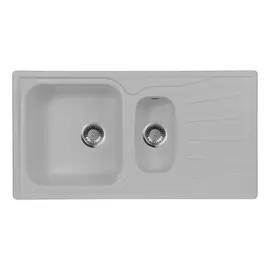 Кухонная мойка AquaGranitEx M-09K серый