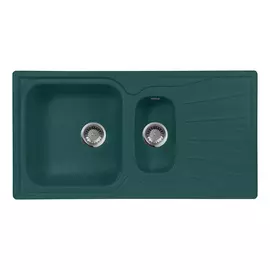 Кухонная мойка AquaGranitEx M-09K зеленый