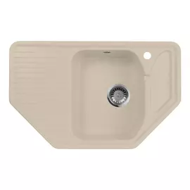 Кухонная мойка AquaGranitEx M-10 бежевый