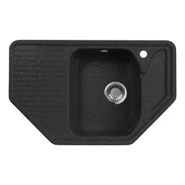 Кухонная мойка AquaGranitEx M-10 черный