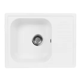 Кухонная мойка AquaGranitEx M-13 белый