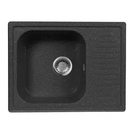Кухонная мойка AquaGranitEx M-13 черный