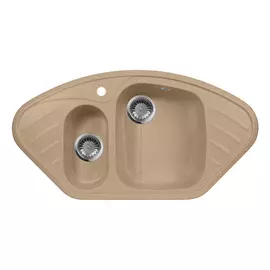 Кухонная мойка AquaGranitEx M-14 песочный