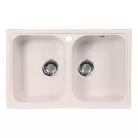 Кухонная мойка AquaGranitEx M-15 светло-розовый