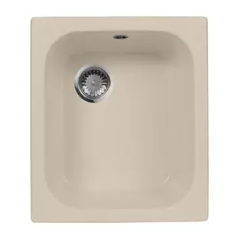 Кухонная мойка AquaGranitEx M-17 бежевый